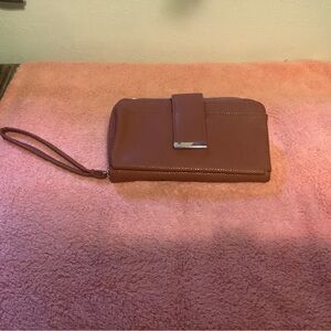 Brown Wristlet Wallet